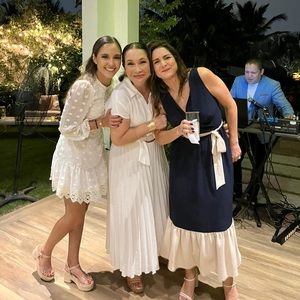 white long-sleeve / short fancy dress